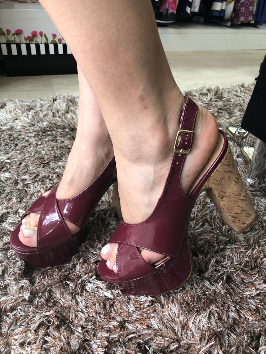 Sand lia plataforma marsala Lilian Soares LS