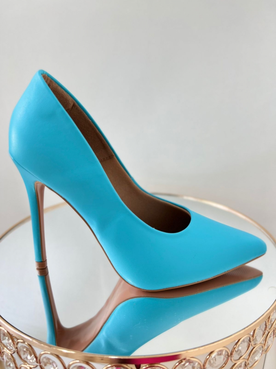 Scarpin deals azul celeste